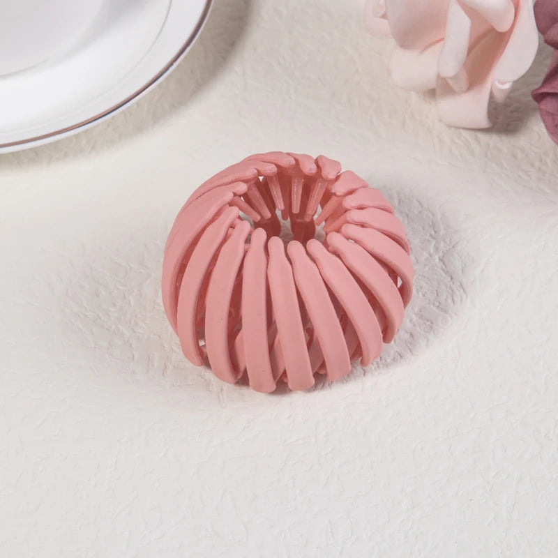 1Pc/4Pcs/7Pcs Fashion Bird Nest Hair Clips for Women Matte Hair Claw Clips Ponytail Hair Accessories for Women Girls