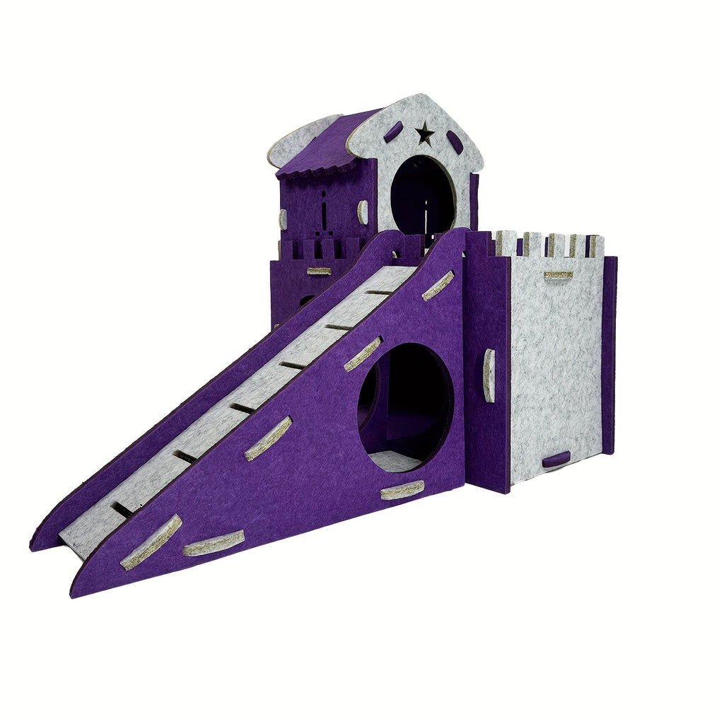 Felt Rabbit Hideaway Bunny Castle Indoor Habitat