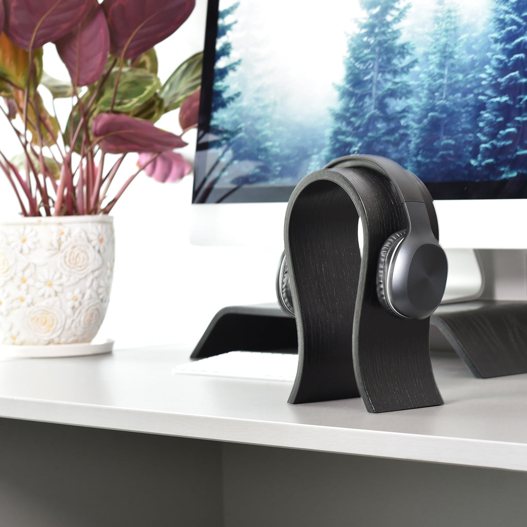 Wooden Headphones Stand for Sony, JBL, AKG Headset Storage