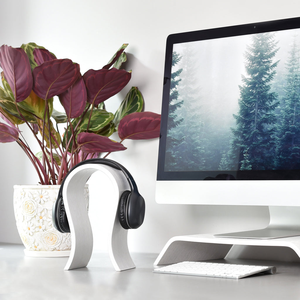 Wooden Headphones Stand for Sony, JBL, AKG Headset Storage