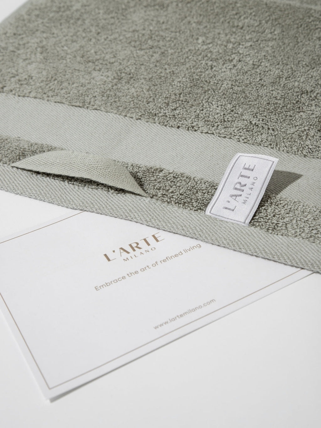 Set: cotton towel set – (2 pcs, 70 x 140 cm) and cotton towel set – (2 pcs, 50 x 90 cm)