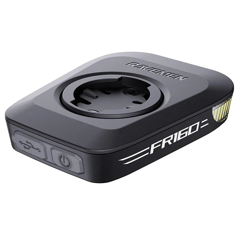 Rechargeable Bike Headlight USB-C Waterproof Black