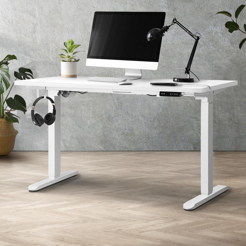 NNEED Standing Desk Adjustable Motorised 150 White