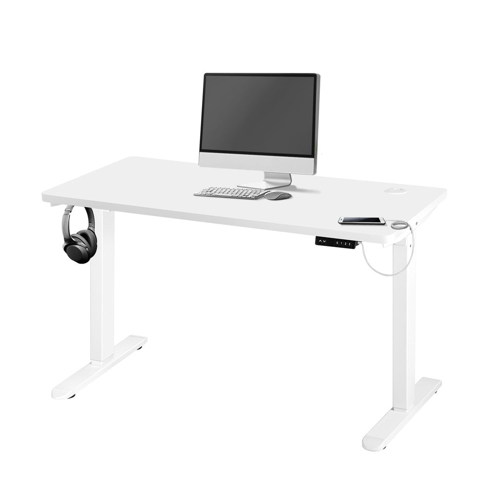 NNEED Standing Desk Adjustable Motorised 150 White