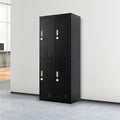 NNEDSZ Four-Door Office Gym Shed Storage Locker