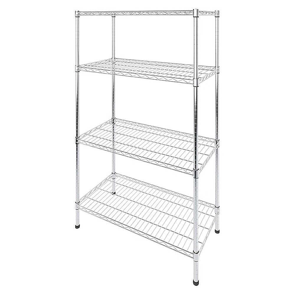 NNEDSZ Modular Wire Storage Shelf 1200 x 450 x 1800mm Steel Shelving