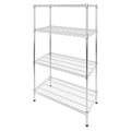 NNEDSZ Modular Wire Storage Shelf 1200 x 450 x 1800mm Steel Shelving