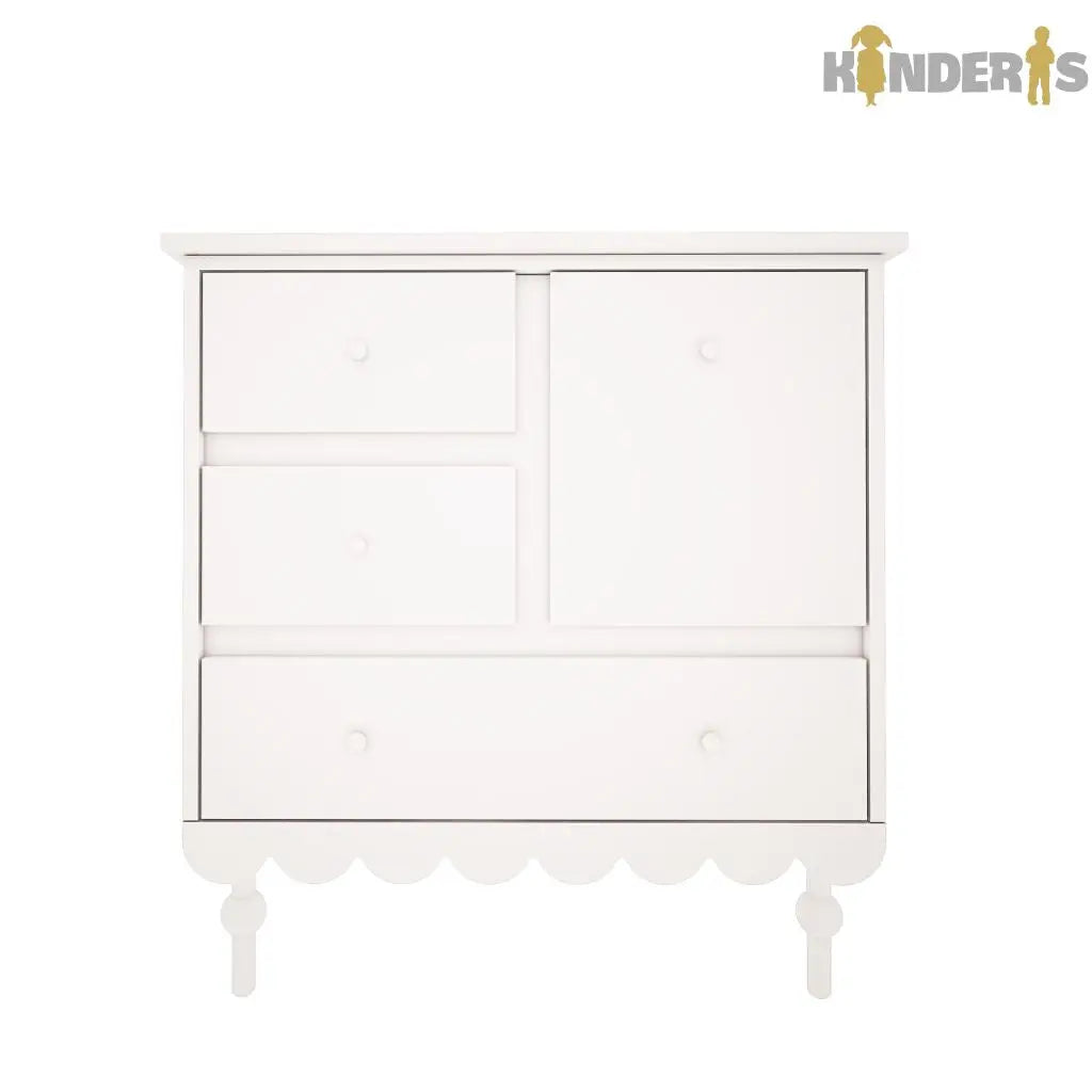 komoda vaiko kambariui "BABUSHKA" white